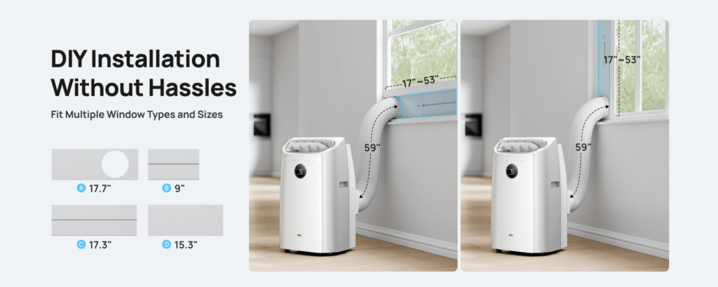 DREO Announces Drainage-Free Portable AC 3454